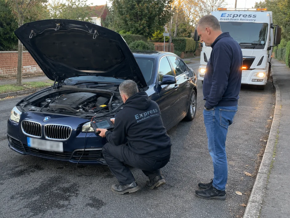 BMW 5 Series Roadside Diagnostics Service