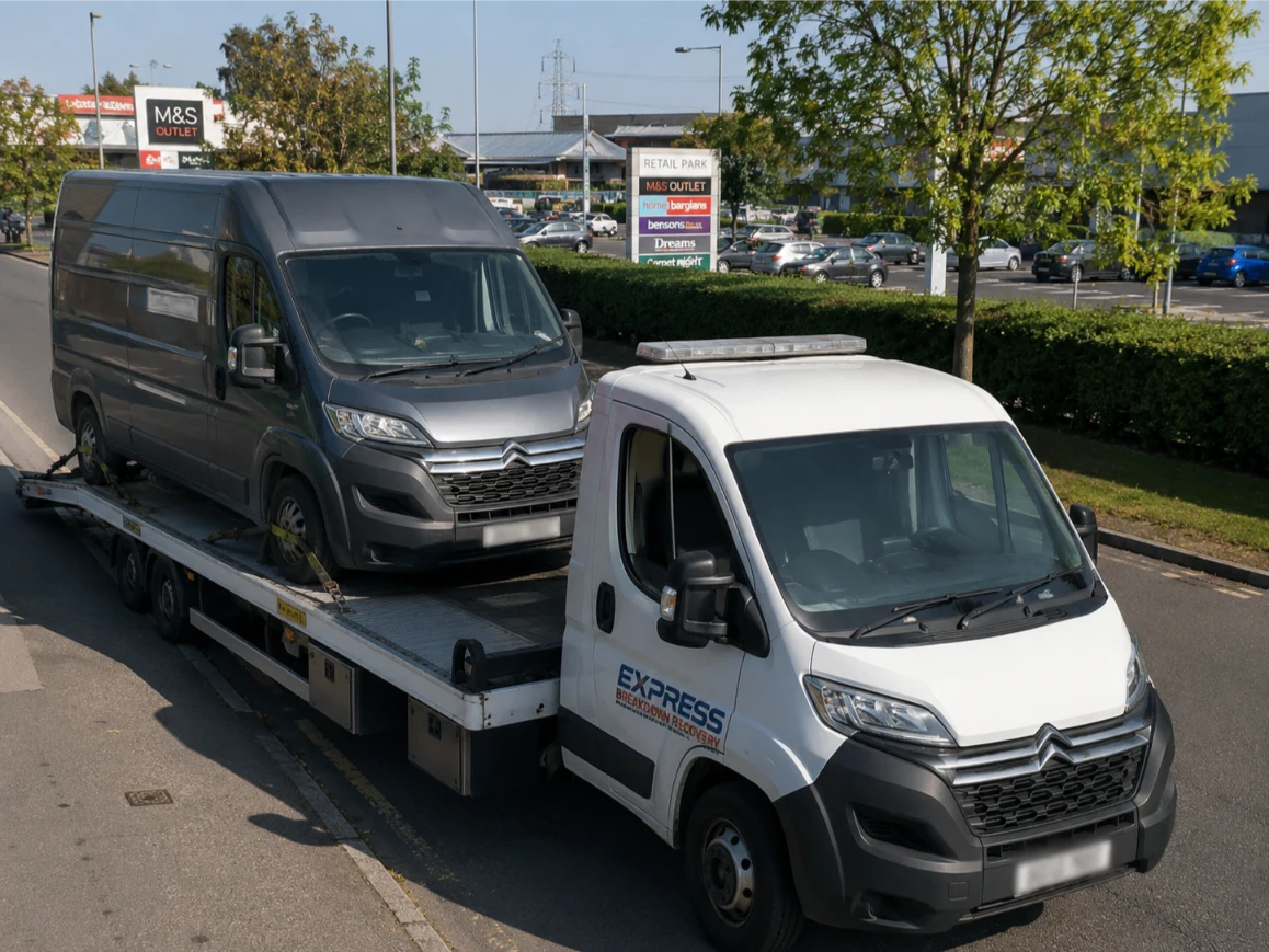 Citroen Relay delivery Van Recovery Brentwood Essex