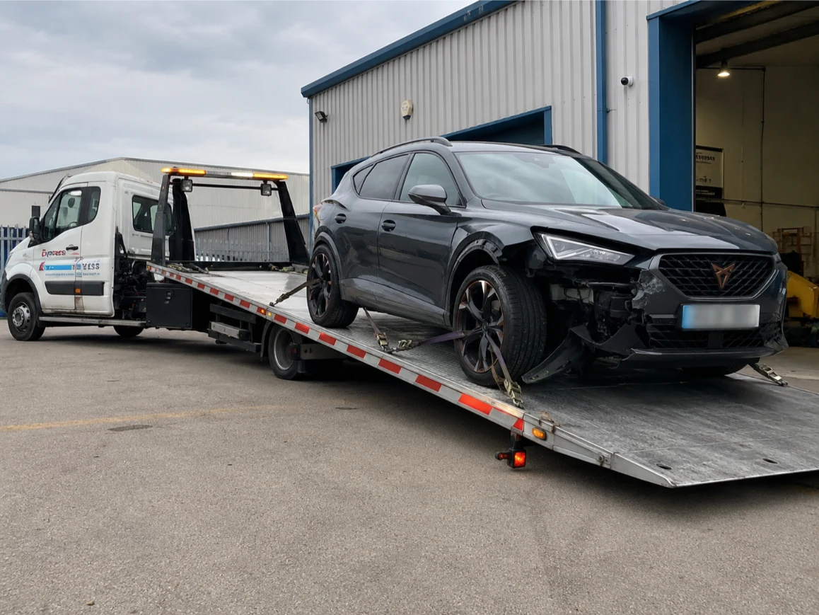 Cupra Formentor Accident Vehicle Storage Slough