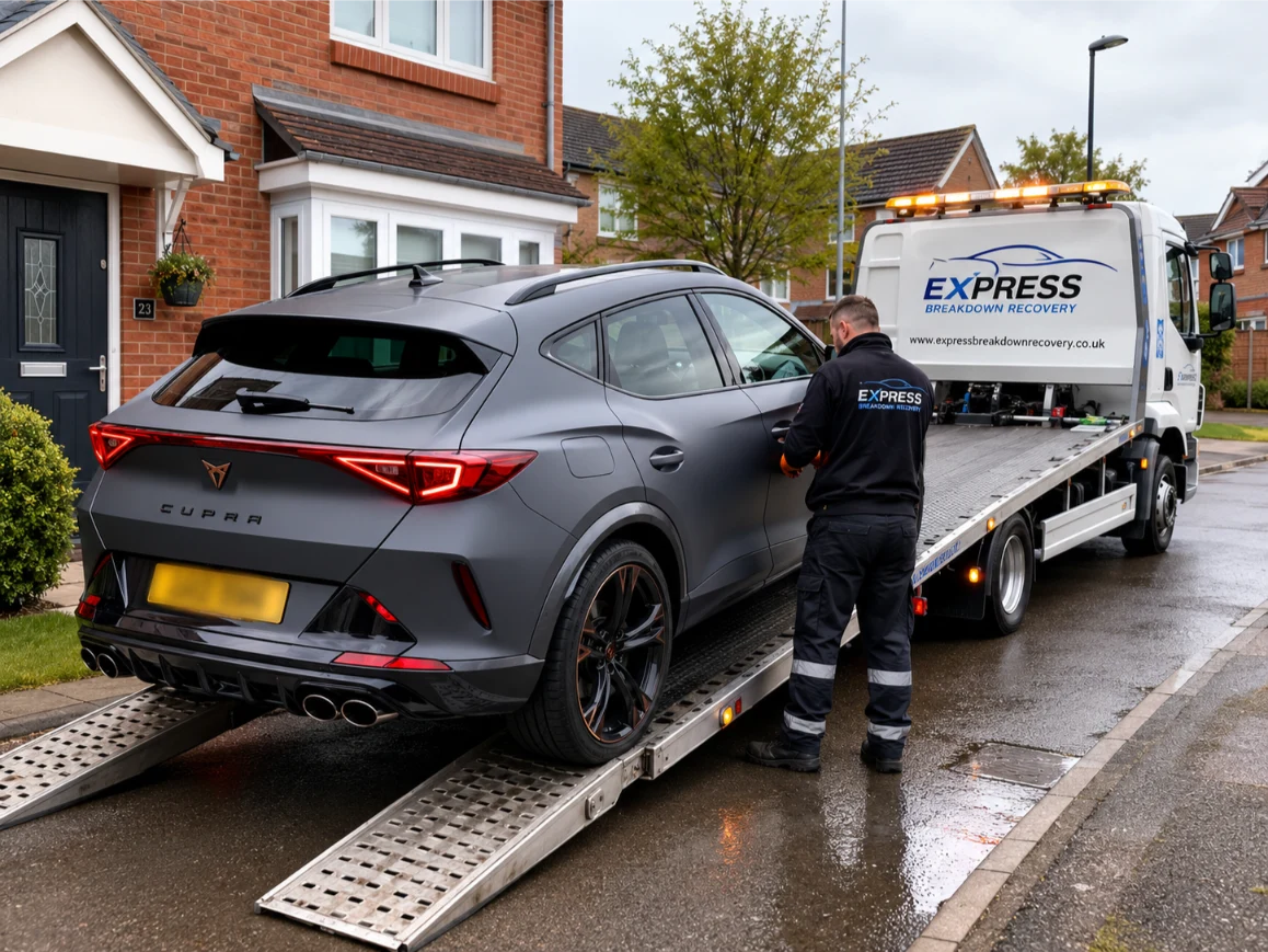 Cupra formentor MOT Pickup Service Slough Berkshire