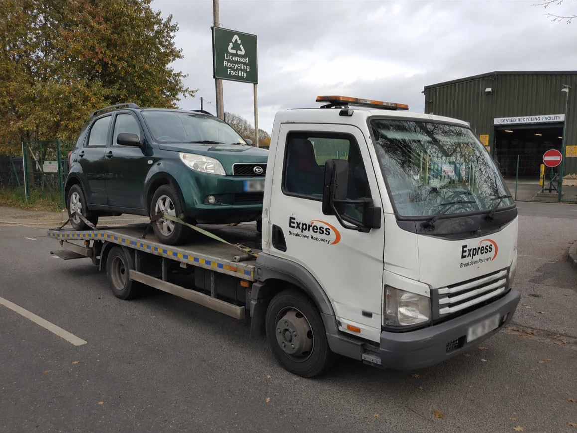Daihatsu Terios Scrap Car Recycling Bracknell Berskhire