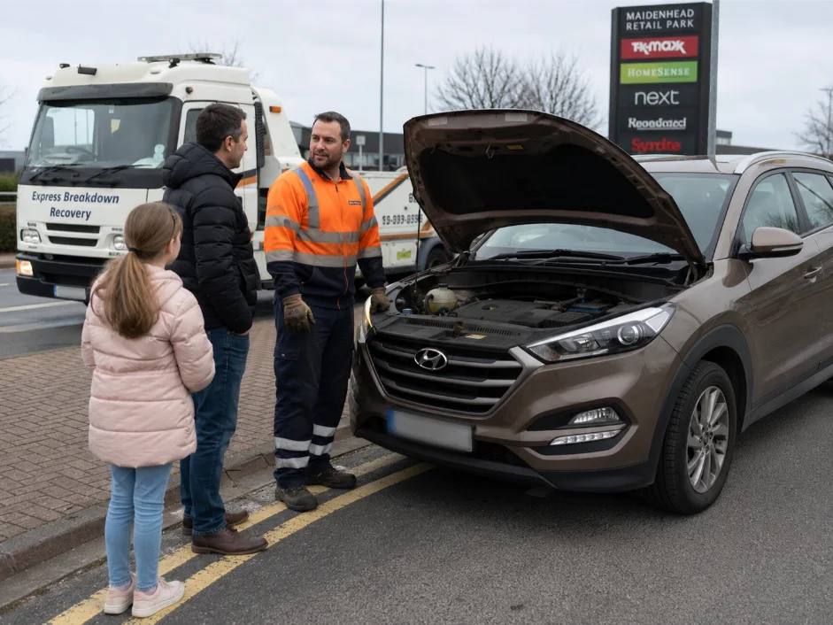 Family Roadside assistance Hyundai Tucson