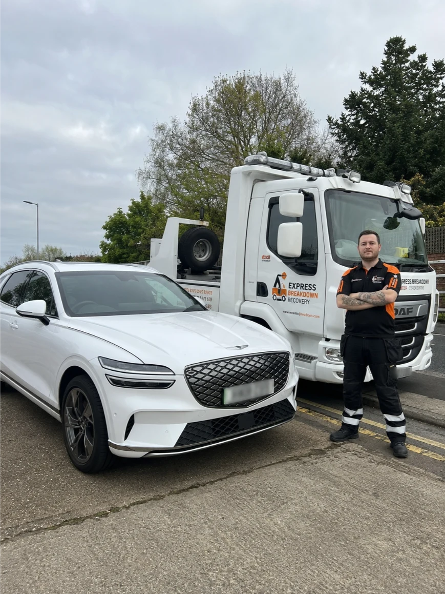 Genesis Electrified GV70 EV Recovery in Uxbridge