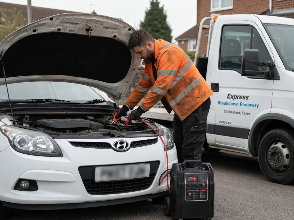 Hyundai i30 Jump Start Service Chelmsford