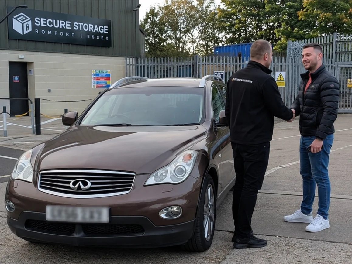 Infiniti QX50 Vehicle Storage Collection Romford