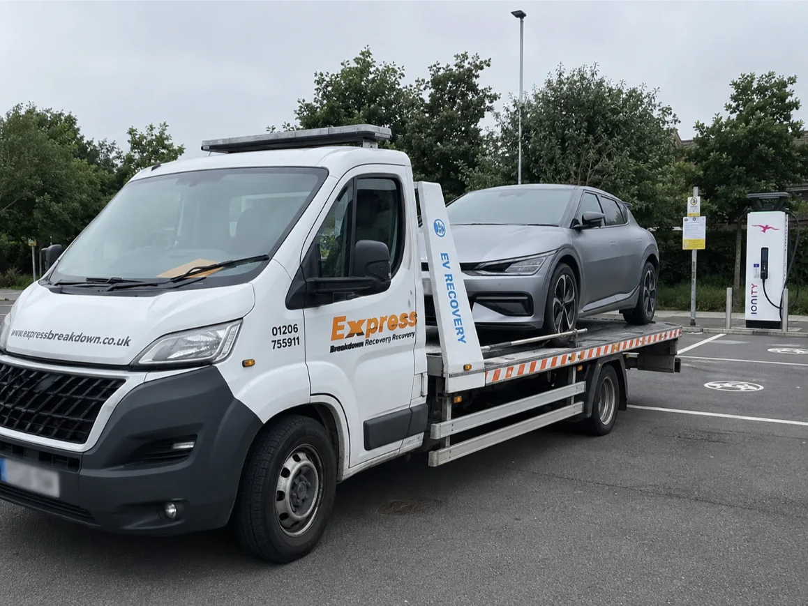 Kia EV6 Flatbed Recovery Colchester Essex