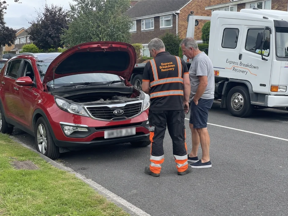 Kia Sportage roadside assistance Mechanical Failure