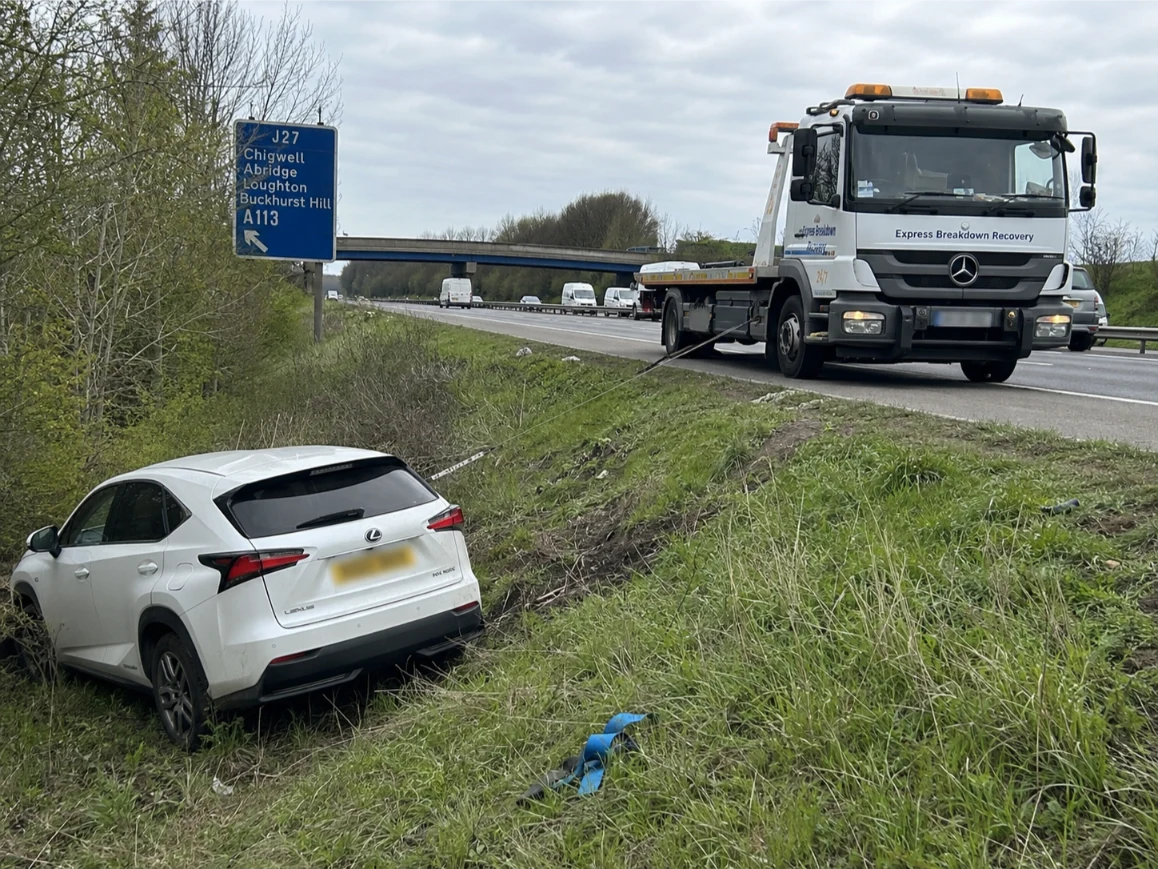 Lexus NX Winch Recovery M25 Essex