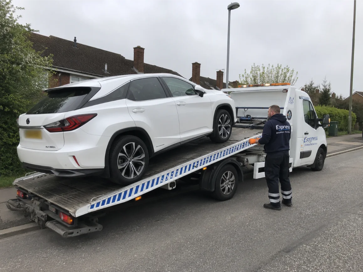 Lexus RX Flatbed Towing High Wycombe Buckinghamshire