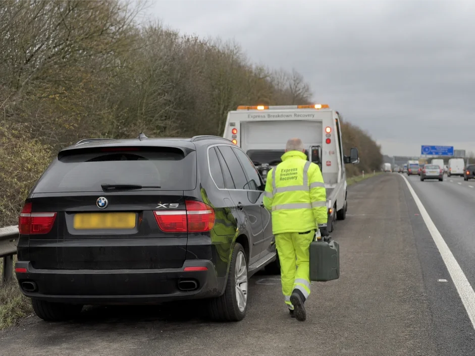 Motorway Emergency Fuel Delivery BMW X5