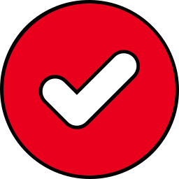 Red Tick icon