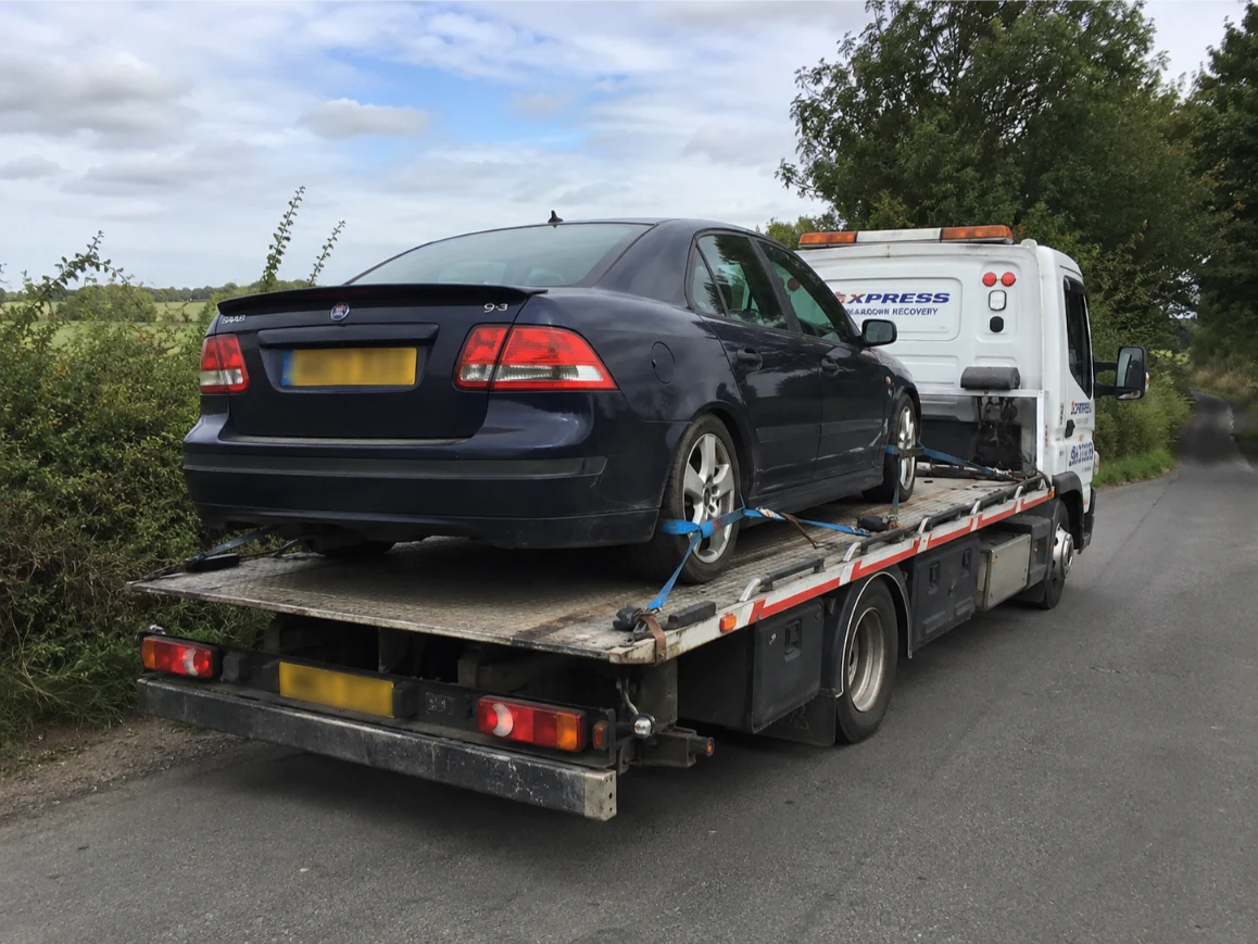 Saab 9 3 Scrap Car Removal Chelmsford Essex