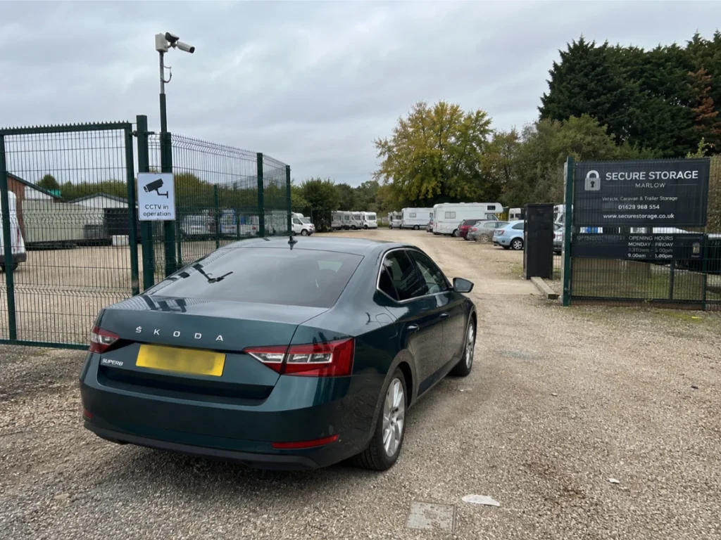 Skoda Superb Secure Vehicle Storage Marlow
