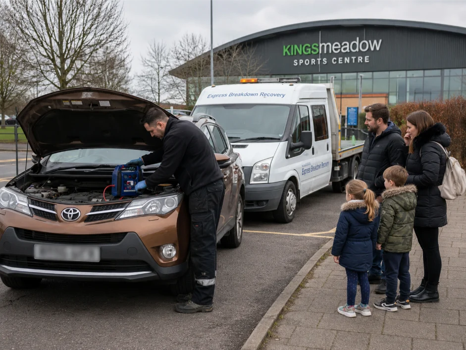 Toyota Rav4 Family SUV Jump start Assistance