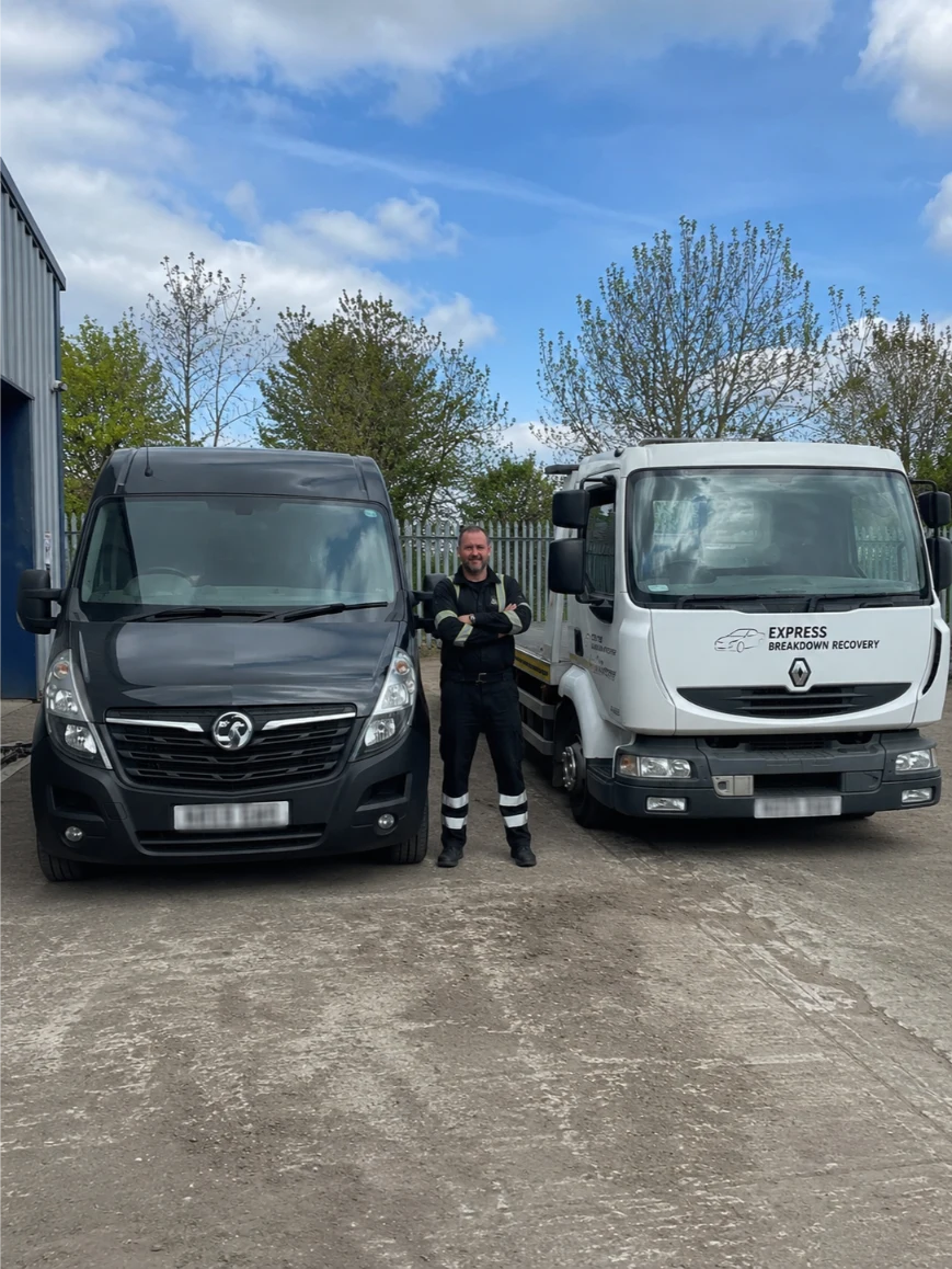 Vauxhall Movano Van Recovery in Windsor Berkshire UK