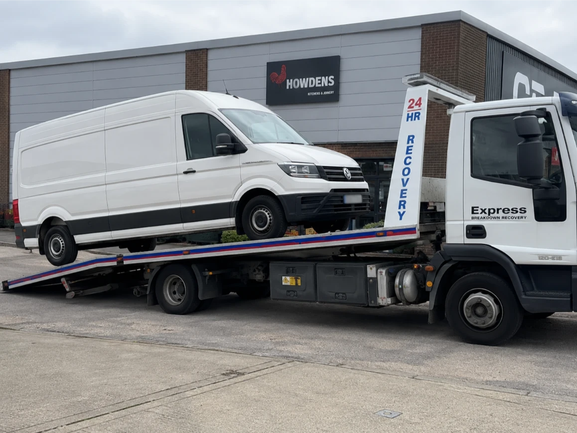 Volkswagen Crafter Commercial Vehicle Recovery Chelmsford Essex