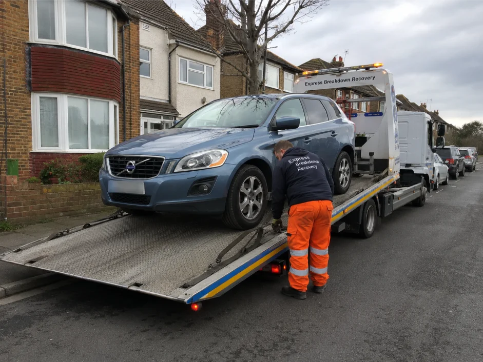 Volvo XC60 Flatbed Recovery