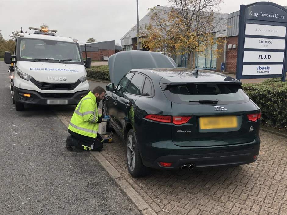 Wrong Fuel Drain Jaguar F-Pace Brentwood