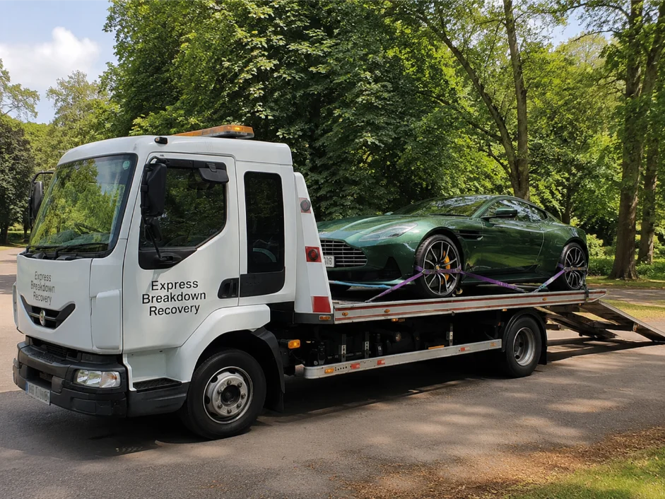 Aston Martin DB12 Luxury Car Recovery Langley