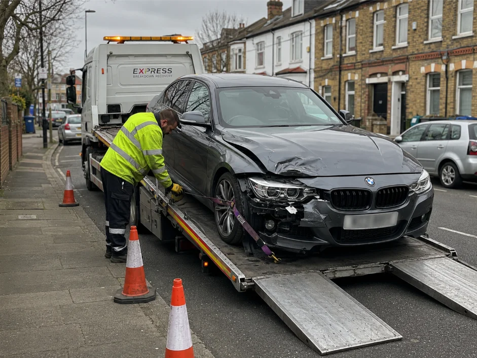 bmw 3 series accident recovery hounslow