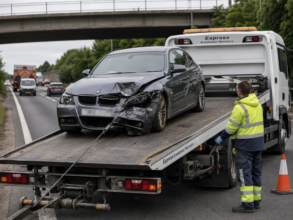 BMW 3 Series Accident Recovery Uxbridge