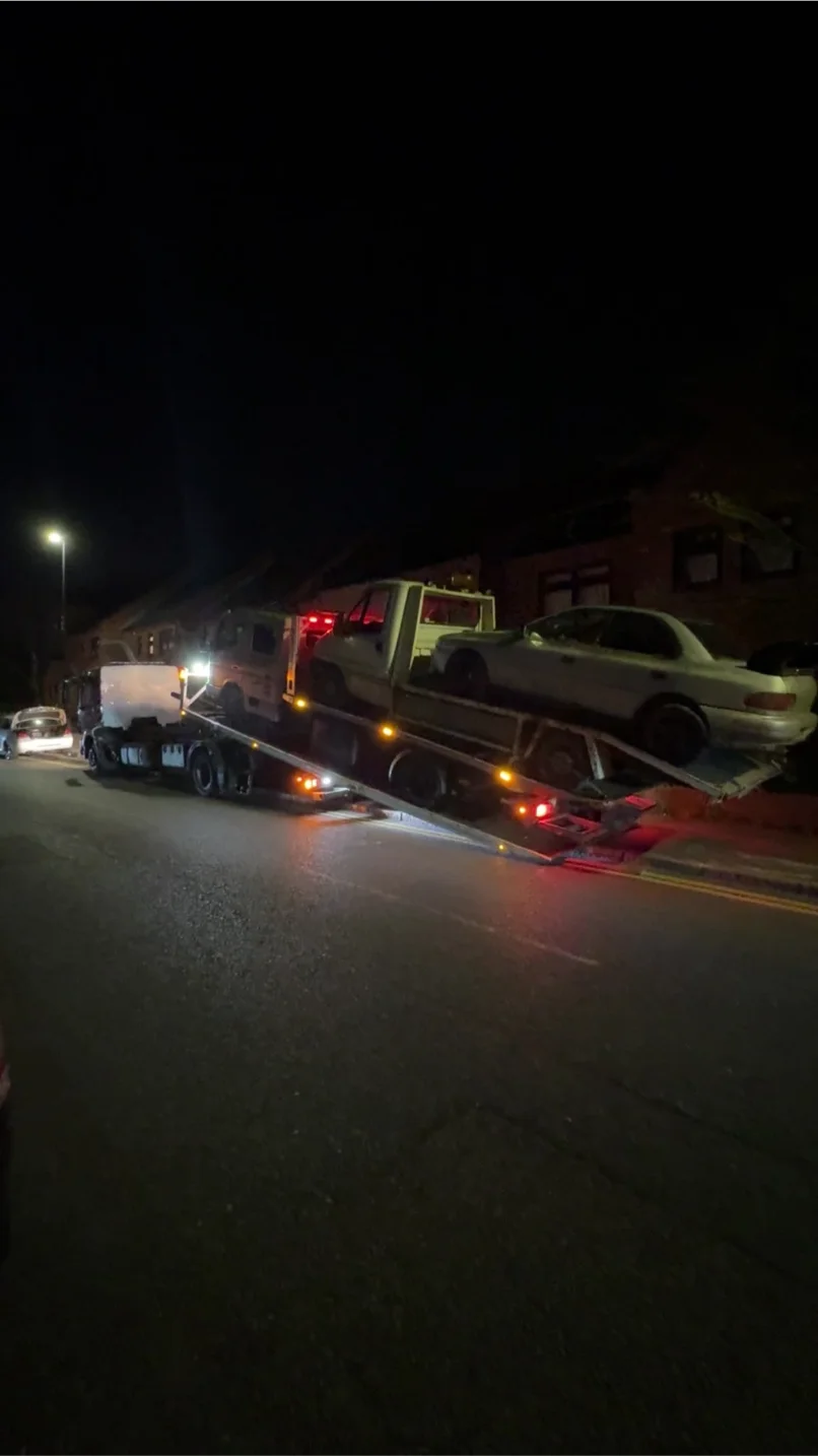 Classic Car Night Flatbed towing London