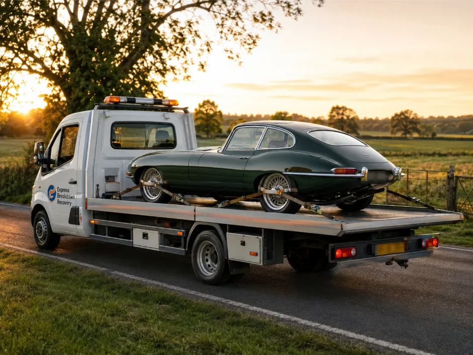 Classic Car Towing Maidenhead Jaguar E Type