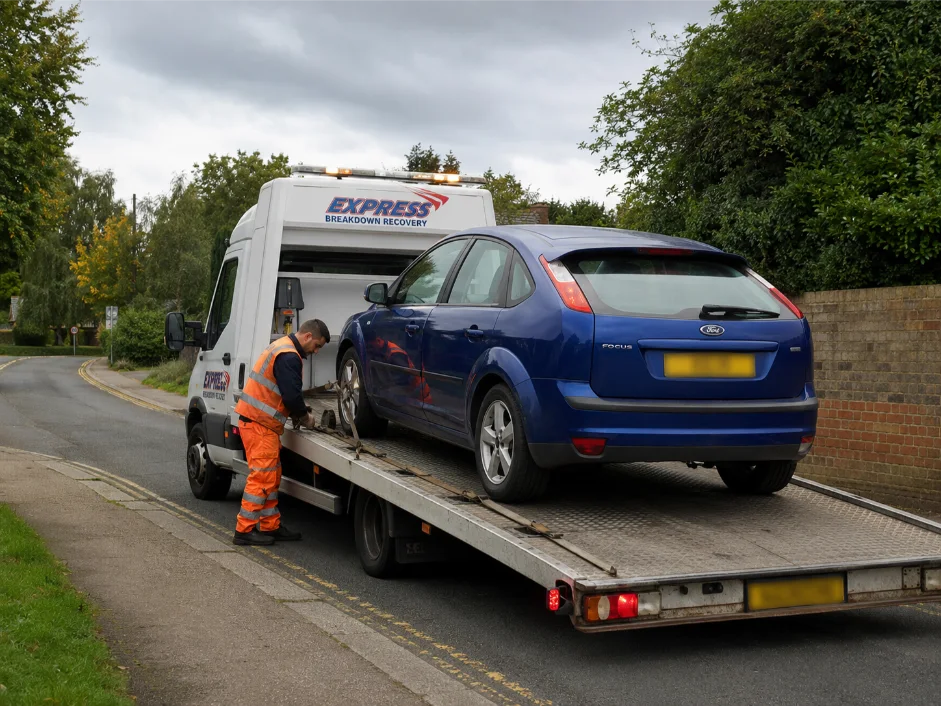 ford focus car recovery berkshire