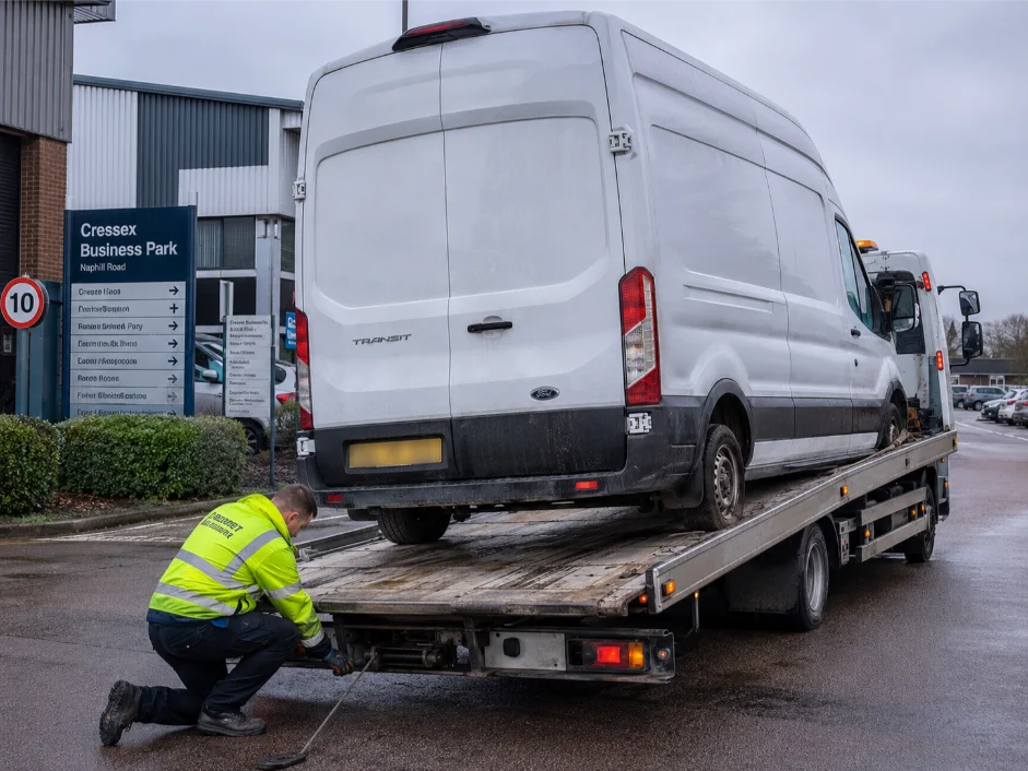 Ford Transit Van Recovery Cressex Business Park High Wycombe