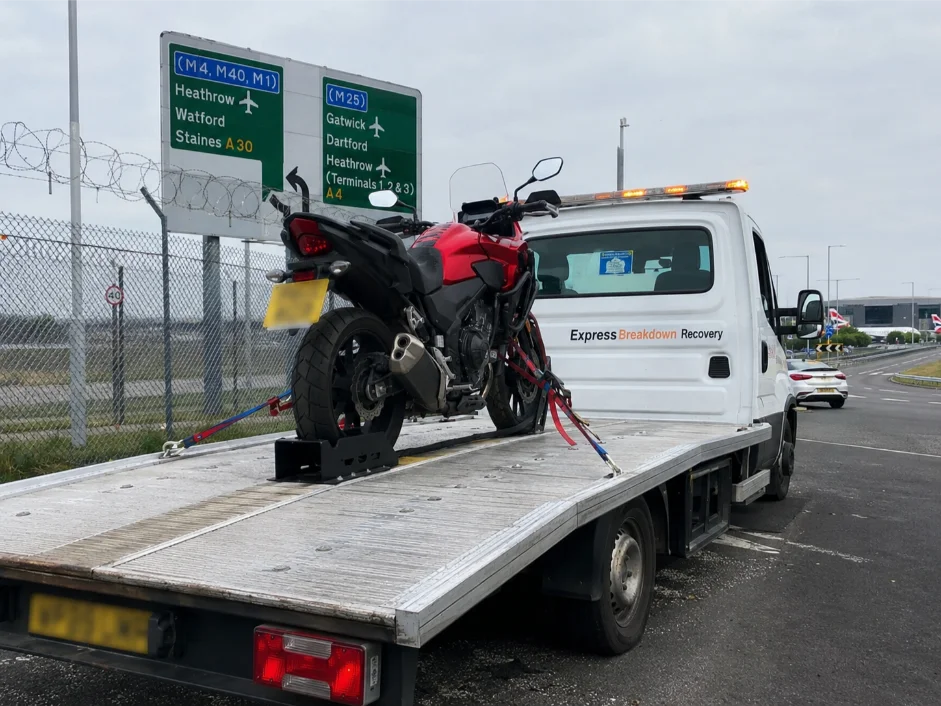 Honda CB1500 X Motorbike Recovery Heathrow