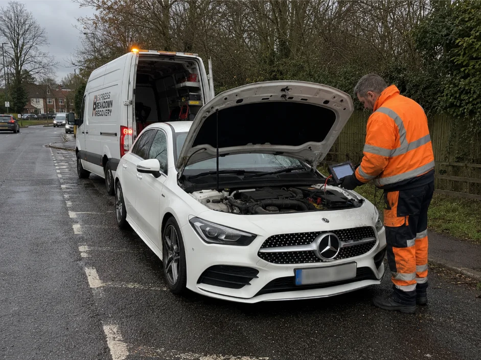 Mercedes CLA Roadside Diagnostics Beaconsfield