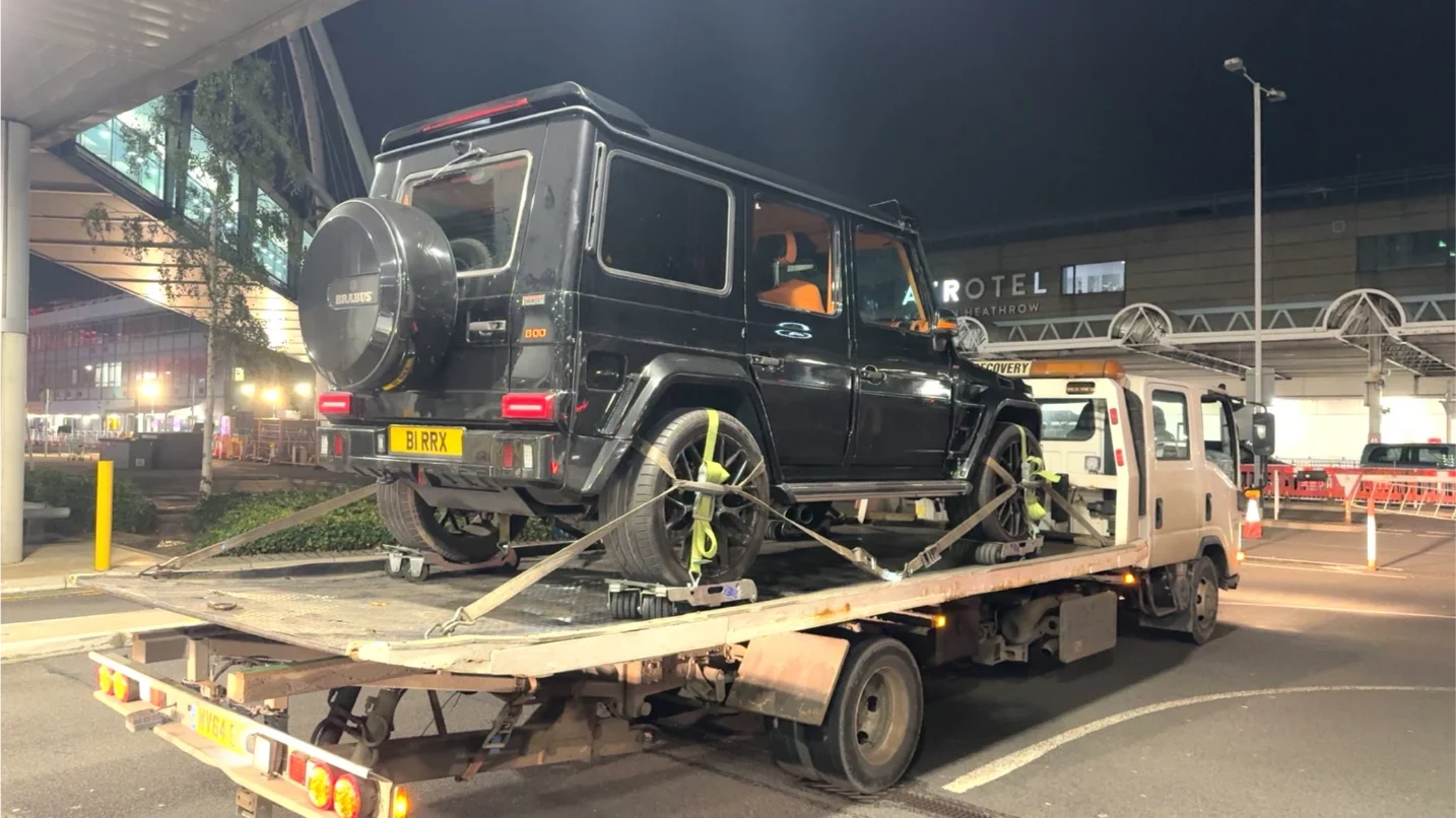 Mercedes G63 Brabus Airport Car Transport