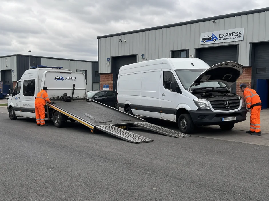 Mercedes Sprinter Van Recovery Burnham