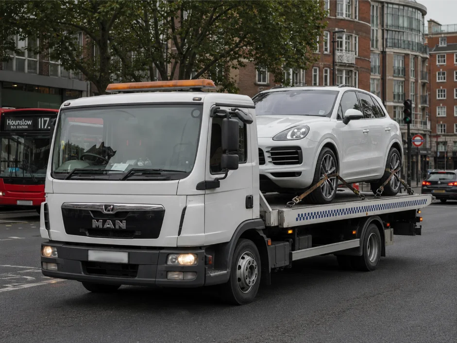 porsche cayenne luxury car recovery hounslow