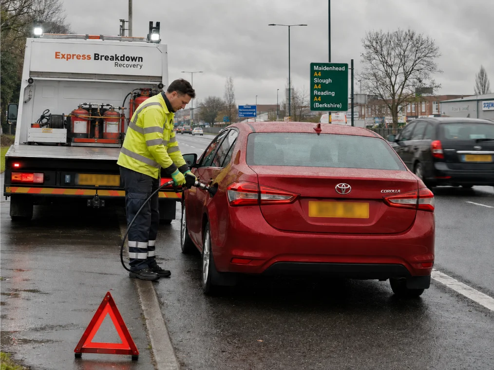 Roadside Fuel delivery reading Berkshire