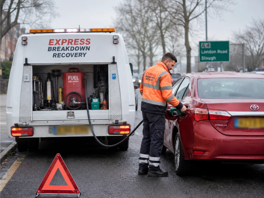 Roadside Fuel delivery Slough Toyota Corolla