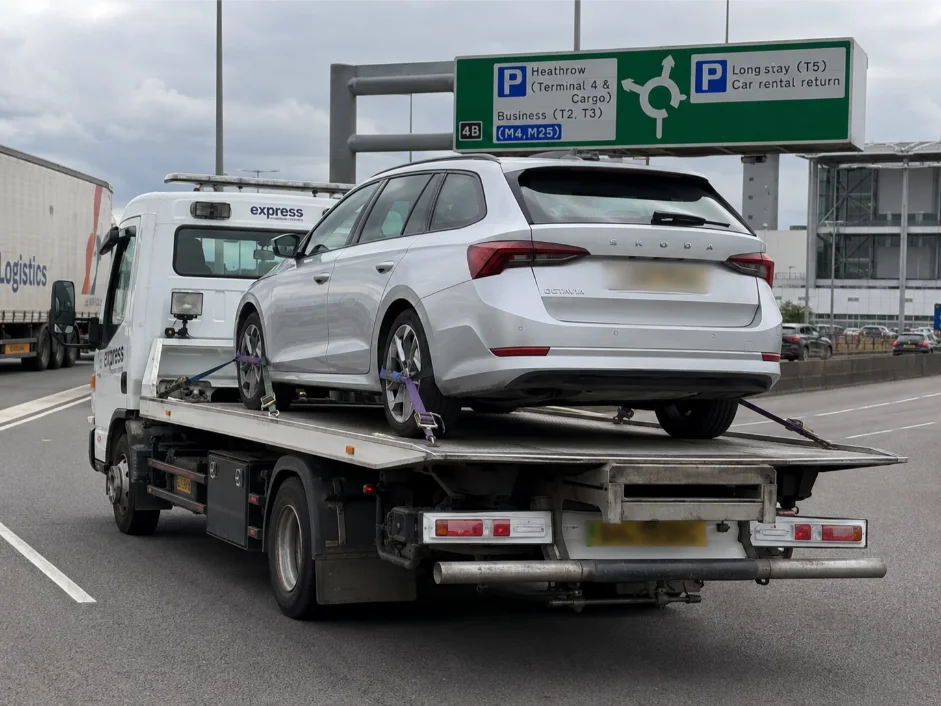 Skoda Octavia Estate Vehicle Transport Heathrow