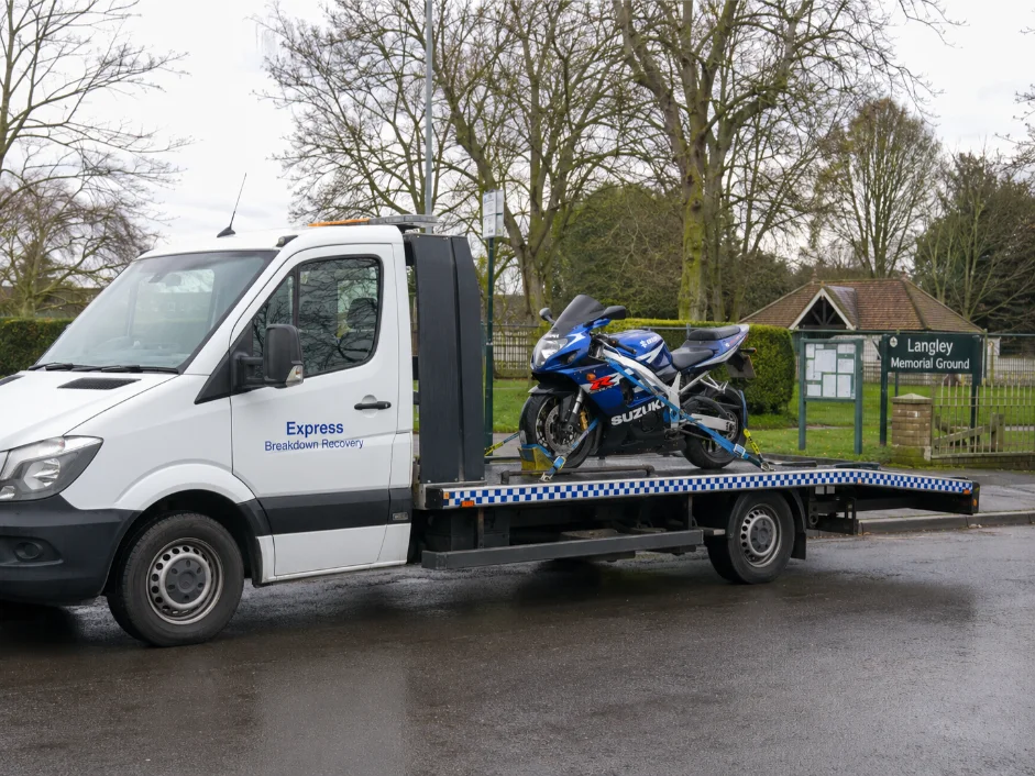 Suzuki GSX R1000 Motorcycle Recovery Langley