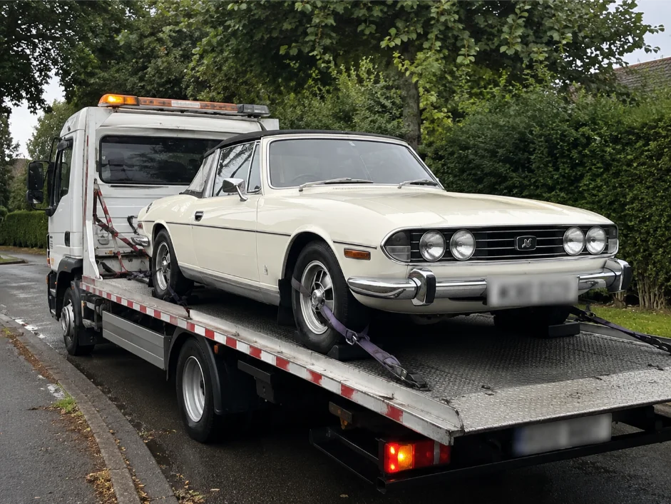 Triumph Stag Classic Car Recovery Richings Park Iver