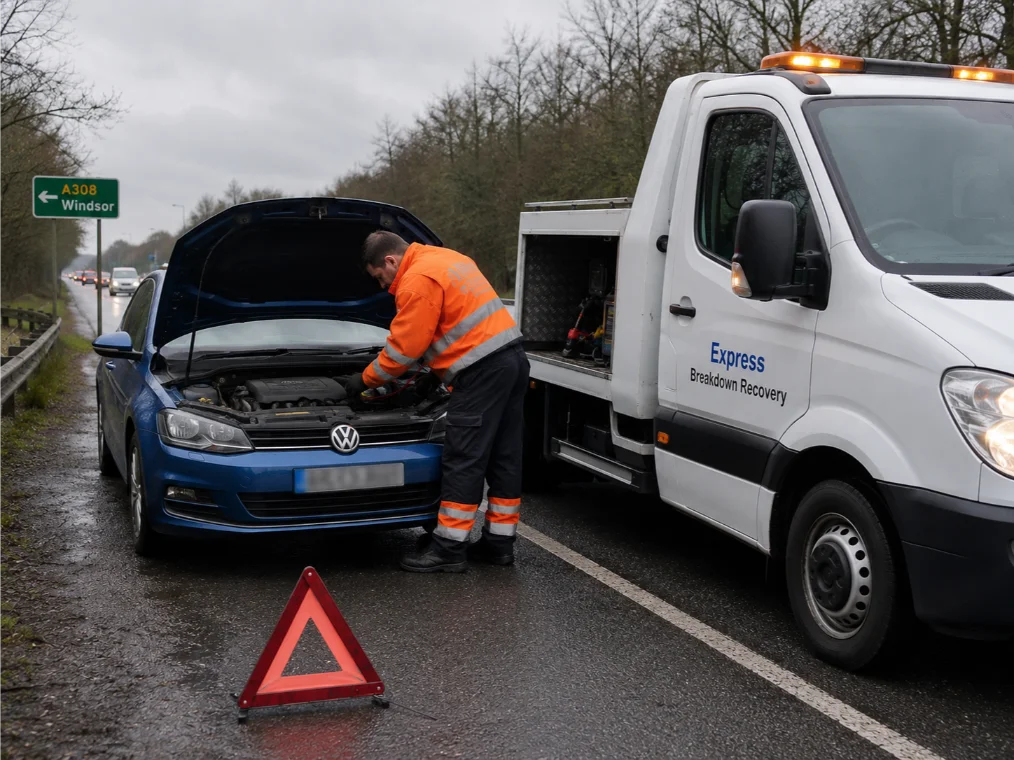 Volkswagen Golf Roadside breakdown assistance Windsor