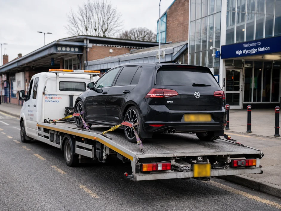 Volkswagen Golf Vehicle Transport High Wycombe Railway Station