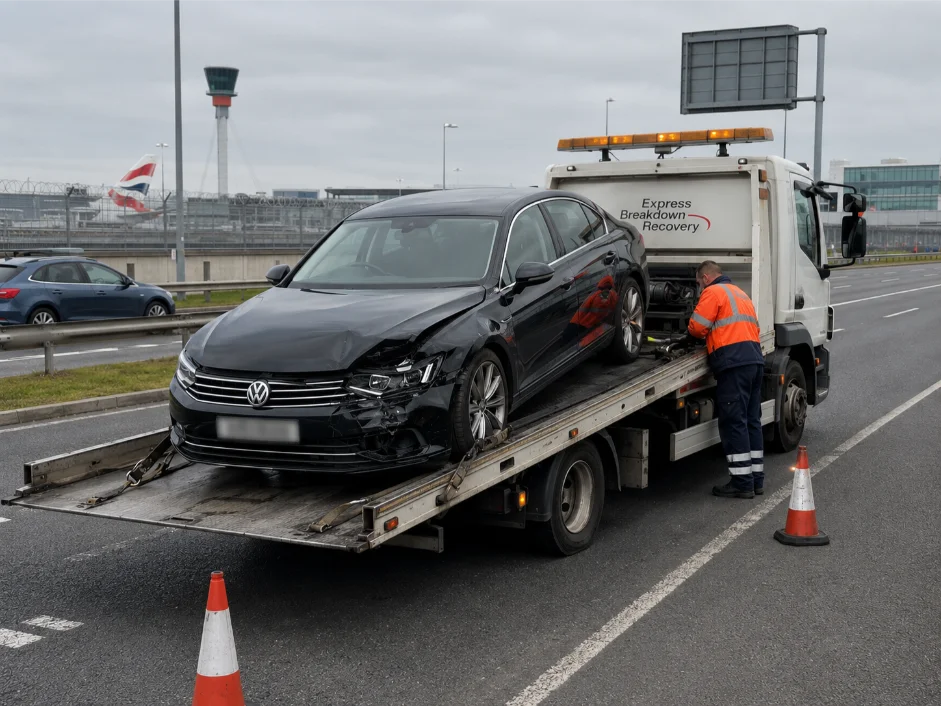 Volkswagen Passat Accident Recovery Heathrow