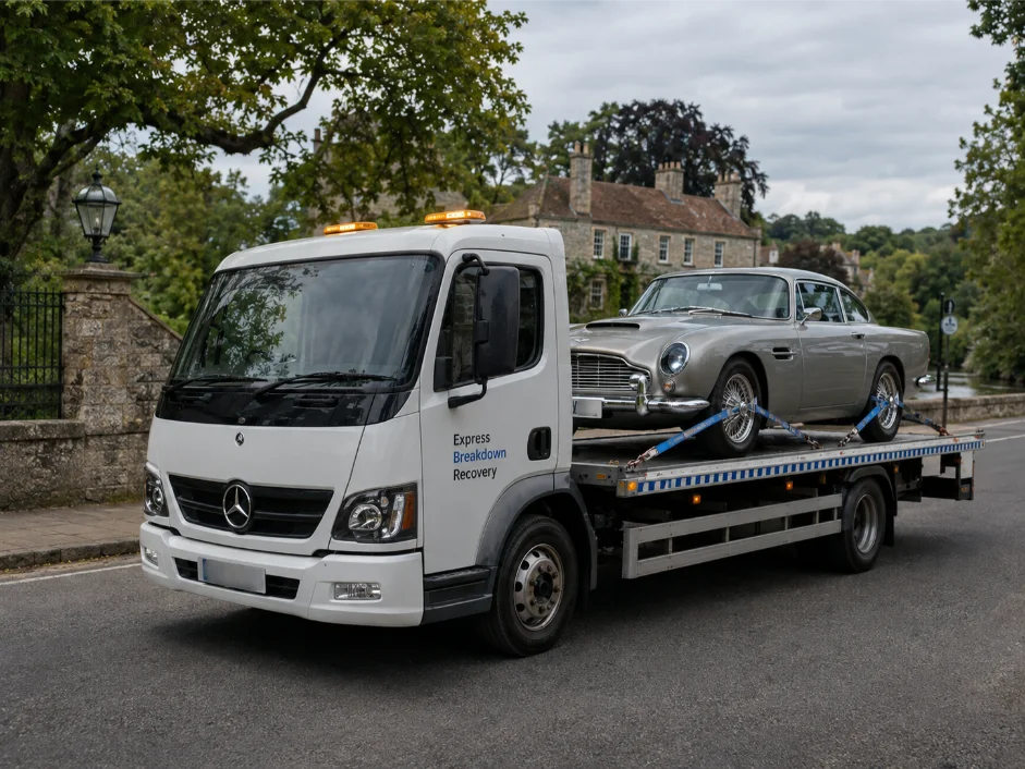 Express Breakdown Recovery Classic Car Recovery in Newbury UK