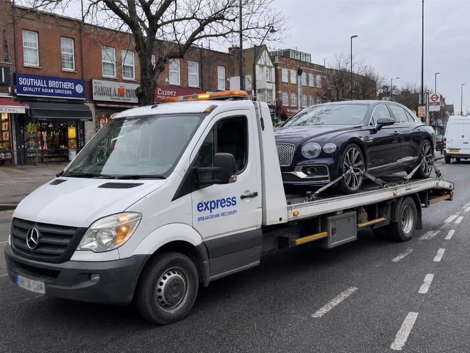 Bentley Flying Spur Luxury Car Recovery Southall