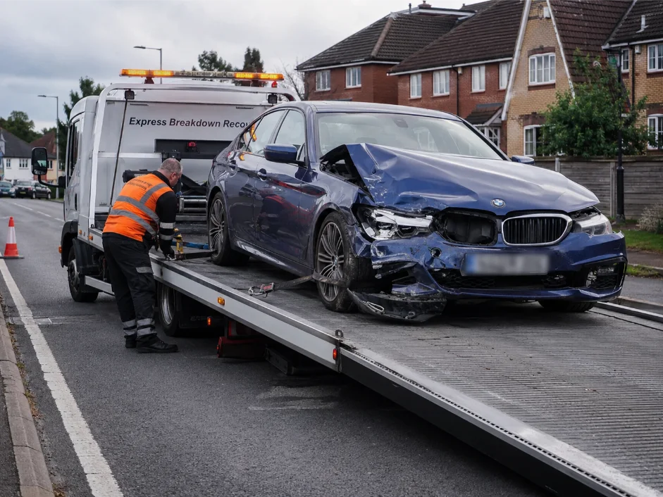 BMW 5 Series Accident Recovery Wokingham