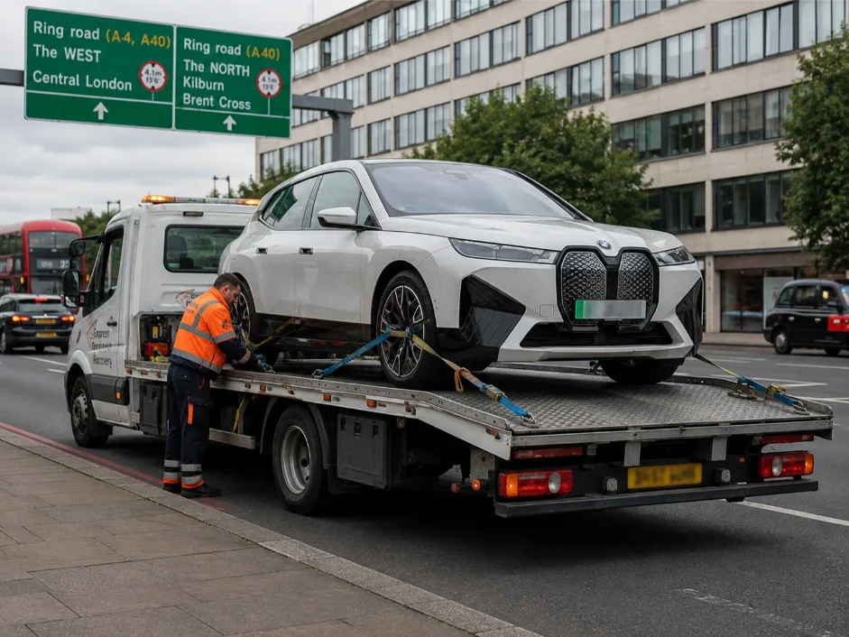 BMW IX Electric Vehicle Recovery West London