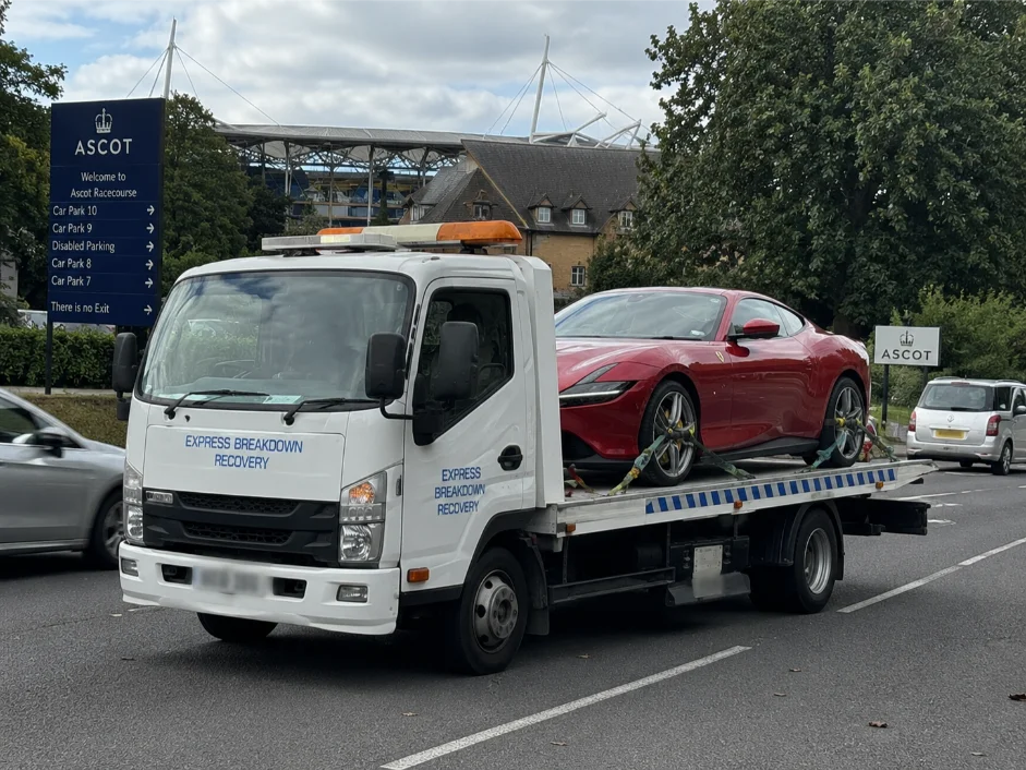 Ferrari Roma Luxury Car Recover Ascot United Kingdom