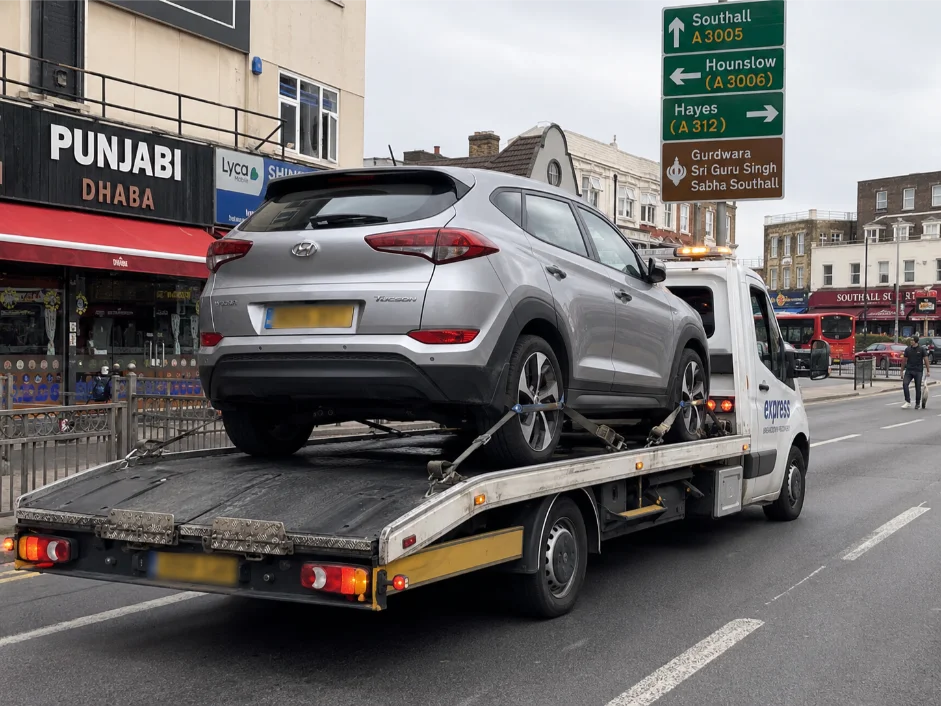 Hyundai Tucson Vehicle Transport Southall UK