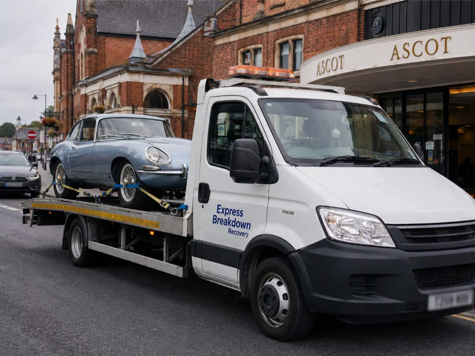 Jaguar E-type Classic Car Recovery Ascot