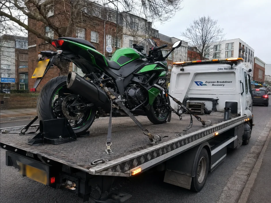 Kawasaki Ninja 1000 SX Motorbike Recovery in Reading